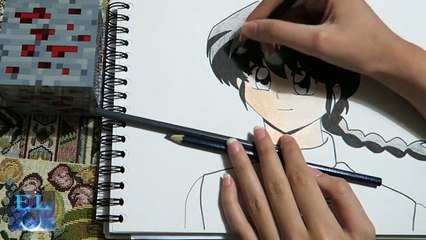 [LC] Speed Art (Coloring): Ranma Saotome - Ranma 1/2 (By Chiara)