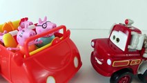 [Peppa Pig] Play Doh Disney Cars Mater Disney Cars Toy Lightning McQueen Play Doh Peppa Pig-New