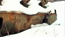 Искусство снайпера 18. Позиция внутри разбитой бронетехники