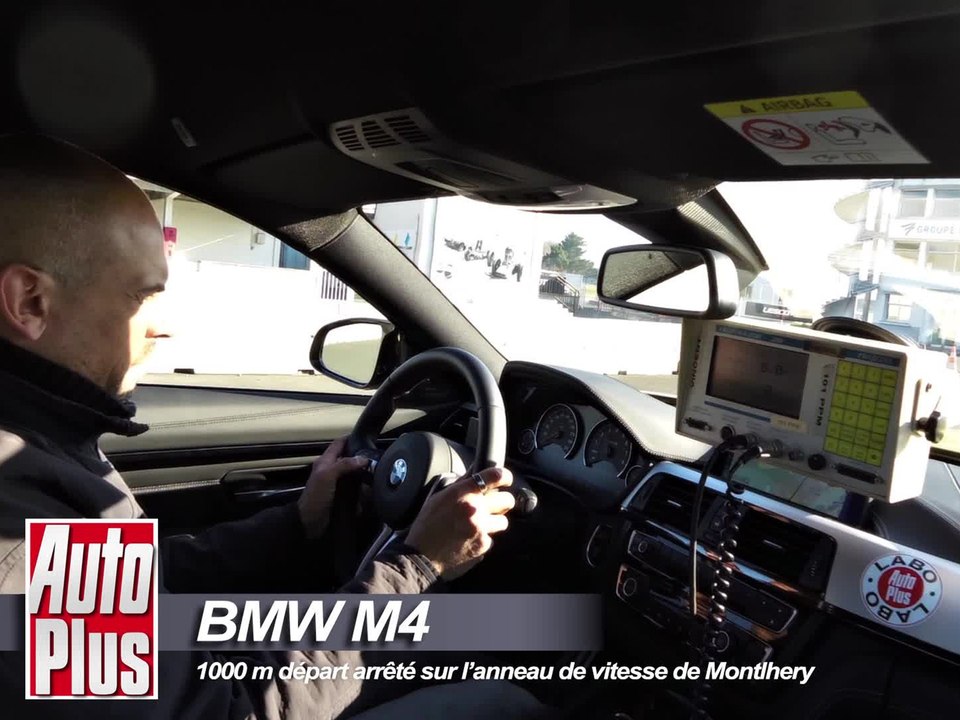 1000 m départ arrêté en BMW M4