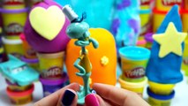 spongebob spongebob play doh cars 2 peppa pig surprise eggs barbie frozen toys unboxing