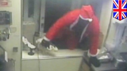 Did Santa rob KFC at knifepoint in a desperate attempt to save Christmas?