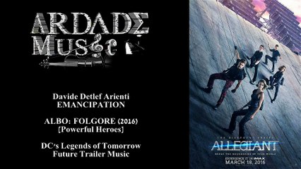 The Divergent Series - Allegiant Official Trailer #1 Music (Davide Detlef Arienti - Emancipation) 2016