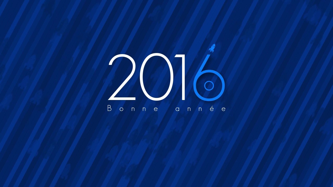 Bonne année 2016
