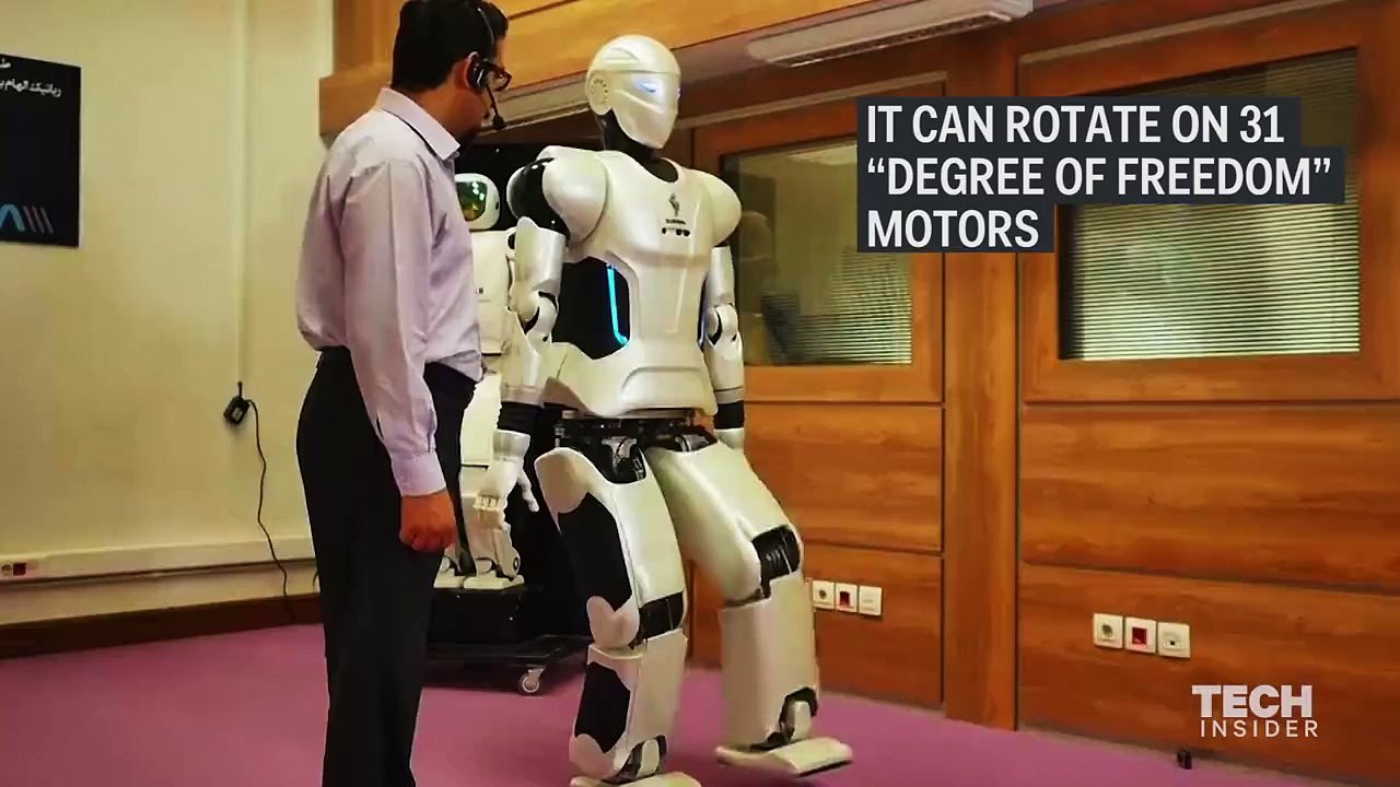 robot immitating human behaviour