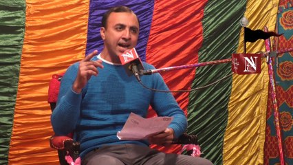 Eid-e-Shuja Kh Khurram Reciting Manqabat at Qasr-e-Nauroze Islampura Lahore