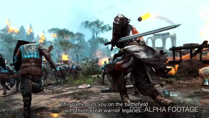 For Honor Gameplay Multiplayer [E3 2015]  PS4
