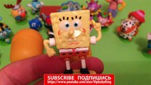Patrick Surprise Eggs SpongeBob ! Play Doh Kinder Disney Cars Peppa Pig Masha i Medved medved