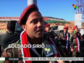 Pese a presiones occidentales, sirios reiteran respaldo a su pdte.