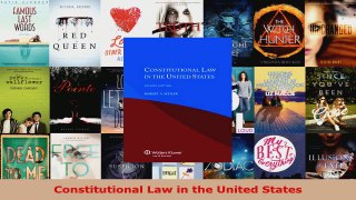 PDF Download  Constitutional Law in the United States PDF Full Ebook
