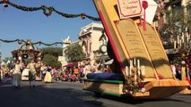 Merry Christmas Fantasy Parade At Disneyland! Mickey
