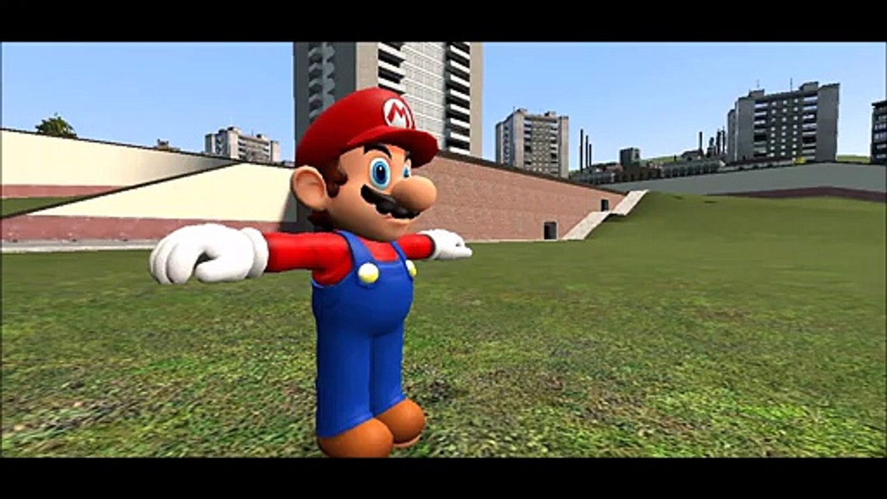 Rainbow Mario or something
