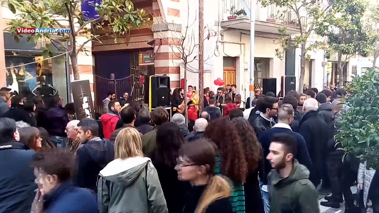 Vigilia di Natale 2015 in viale Crispi ad Andria
