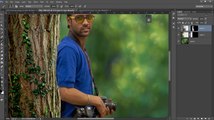 Photoshop Tutorial - Photo Manipulation Change Background & Blending TJ - YouTube