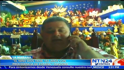 Coleccionista y dueño del pesebre más grande de Nicaragua muestra en NTN24 las más de 1.500 piezas