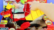 Power Rangers DIno Charge Rumble And Roar T-Rex Zord Battles Imaginext Rita Repulsa & Gold