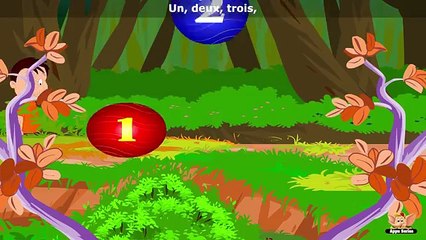 Un, Deux, Trois, Allons Dans Les Bois - French Nursery Rhyme