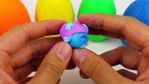 frozen Rainbow Play Doh Surprise Eggs Littlest Pet Shop Peppa Pig Frozen Angry Birds rainbow