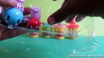 Peppa Pig Toys Peppa Pig New - Play Doh Pappe Pig - Peppa Pig Family Unboxing Surprise Toys