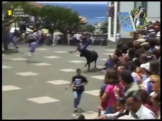 Superman by Bull...Bull takes Man on a Wild Ride