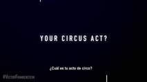 Victor Frankenstein | James McAvoy ¿Cuál es tu acto de circo? | Solo en cines