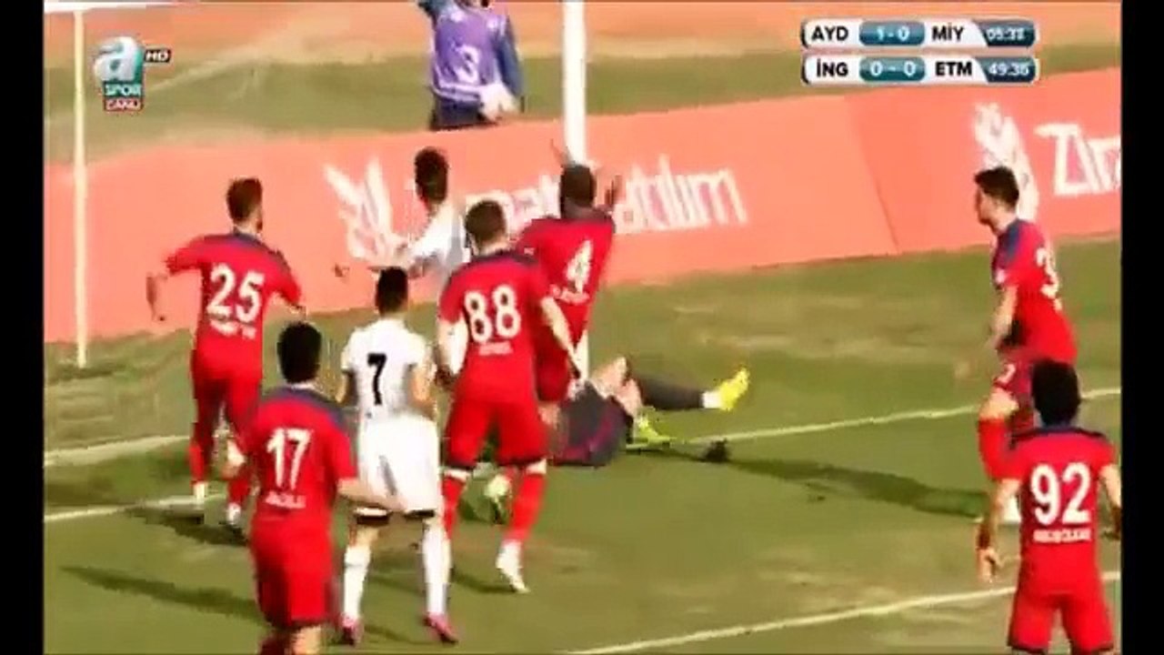 Aydınspor 4-0 Mersin İdman Yurdu Maç Özeti Golleri izle 16 Aralık 2015