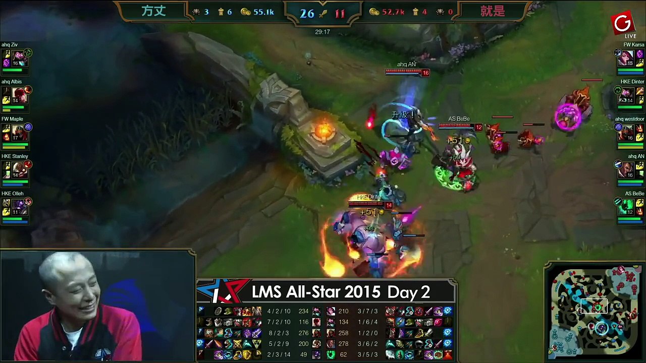 2015/11/28 LMS Allstar Bebe瑟雷西神偷巴龍