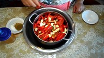 المطبخ التونسي - Tunisian Cuisine - HARISA TUNISIENNE - طريقة عمل الهريسة التونسية الحارة فى المنزل
