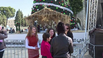 Noël s'ouvre à Bethléem sur fond de violences meurtrières