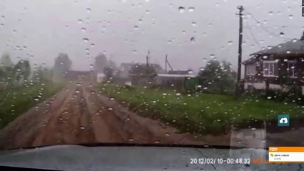 НЕ УСПЕЛ ЗАЕХАТЬ В ГАРАЖ