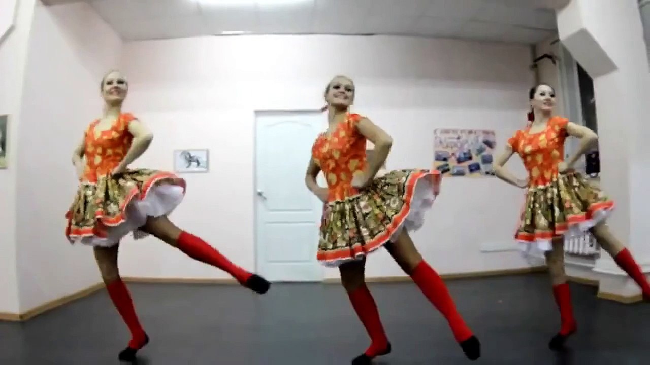 Oops casual. Folk dance.