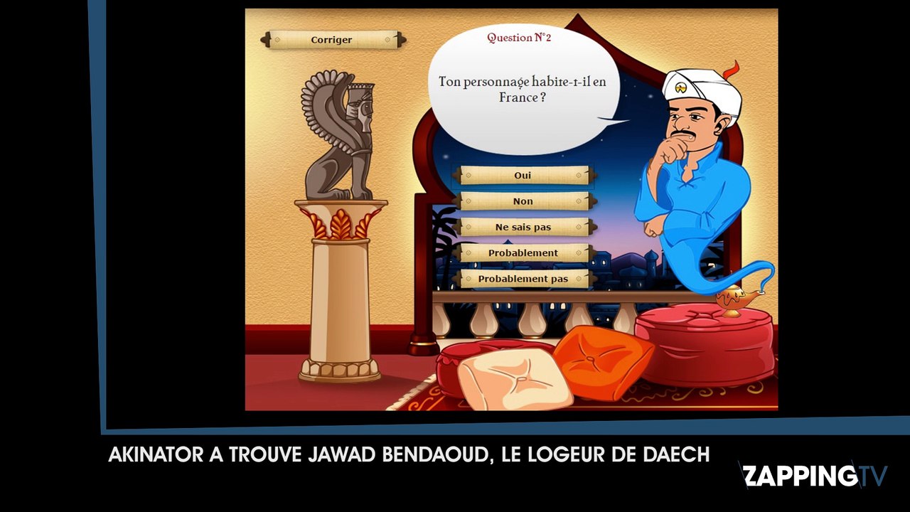 Akinator a trouvé Jawad Bendaoud, le logeur de Daech (vidéo)