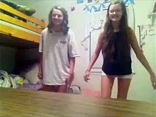 Girls Try Ambitious Dance Move