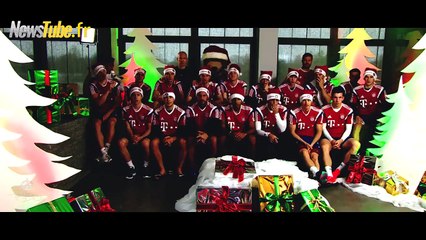 Les joueurs de football vous souhaite un joyeux Noël !