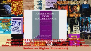 PDF Download  Assessment For Excellence The Philosophy And Practice Of Assessment And Evaluation In Download Full Ebook