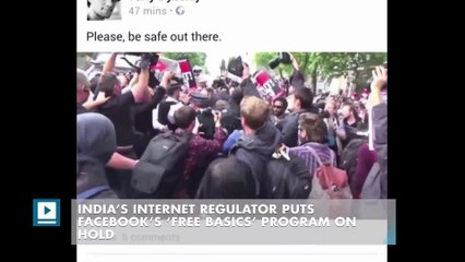 India’s Internet Regulator Puts Facebook’s ‘Free Basics’ Program on Hold