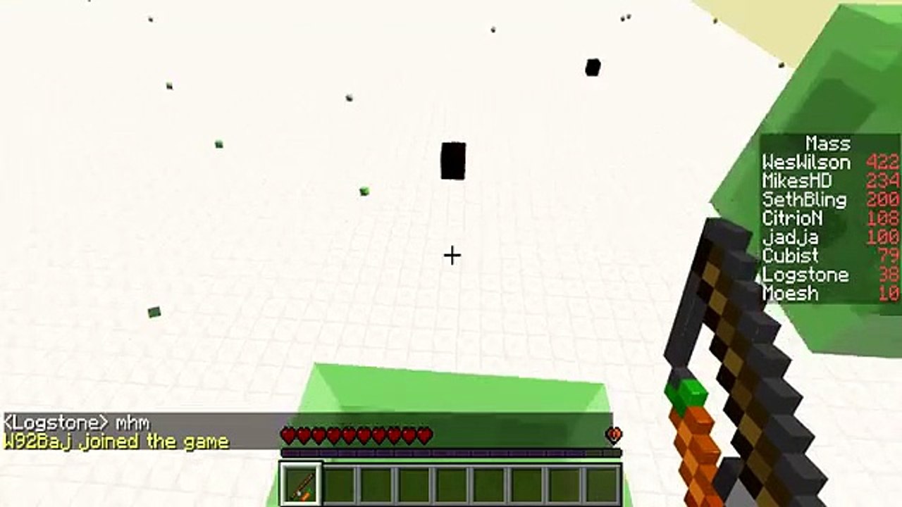Agar.io in Minecraft