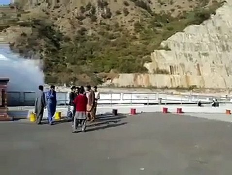 Beautiful Scene Of Tarbela Dam Pakistan