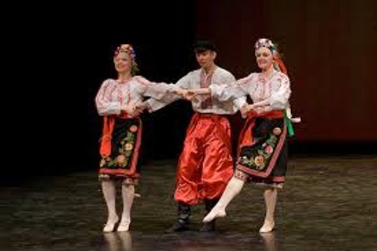 Гопак / Hapak Lidový ukrajinský tanec - 1931. Советский документальный фильм