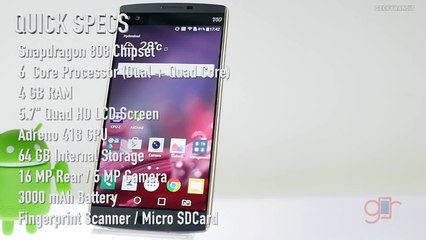 LG V10 Premium Smartphone Unboxing