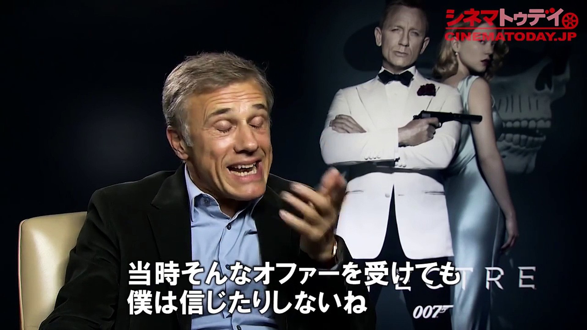 ダニエル クレイグ 最高の007ができた 007 スペクター ダニエル クレイグ クリストフ ヴァルツ インタビュー Dailymotion Video