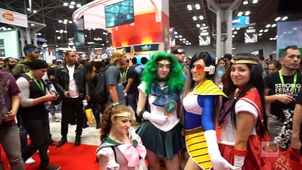 Скачать видео: Bandai Namco at New York Comic-Con 2015