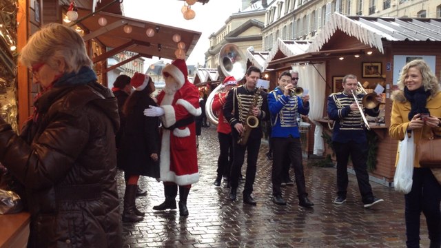 Départ du Père Noël