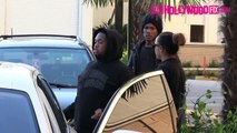 DJ Mustard Shops At Barneys With His Personal Stylist In Beverly Hills 11.5.15 - TheHollywoodFix.co