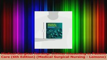 PDF Download  MedicalSurgical Nursing Clinical Reasoning in Patient Care 6th Edition Medical Read Full Ebook