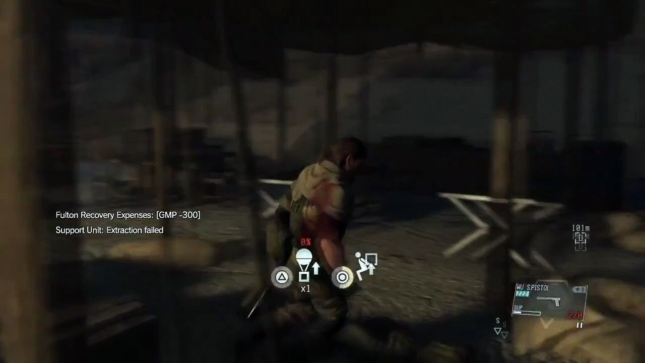 Playing Metal Gear Solid V- The Phantom Pain