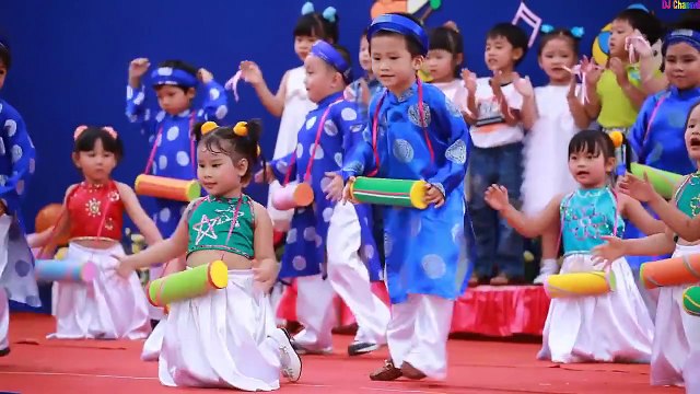 Trống Cơm Remix - Múa Nhạc Thiếu Nhi Hay Nhất