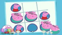 Kids) ღ Peppa Pig TV Show - Snorts And Crosses (Game For Kids) Peppa