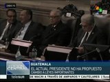 Pese a contar con otro pdte., Guatemala continúa igual, advierten ONG