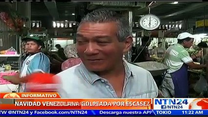 Venezolanos dudan que puedan tener cena navideña este 24 de diciembre